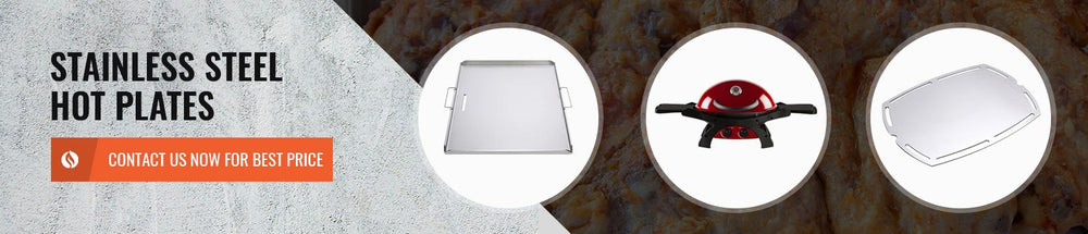 Topnotch Stainless Steel BBQ Hot Plates