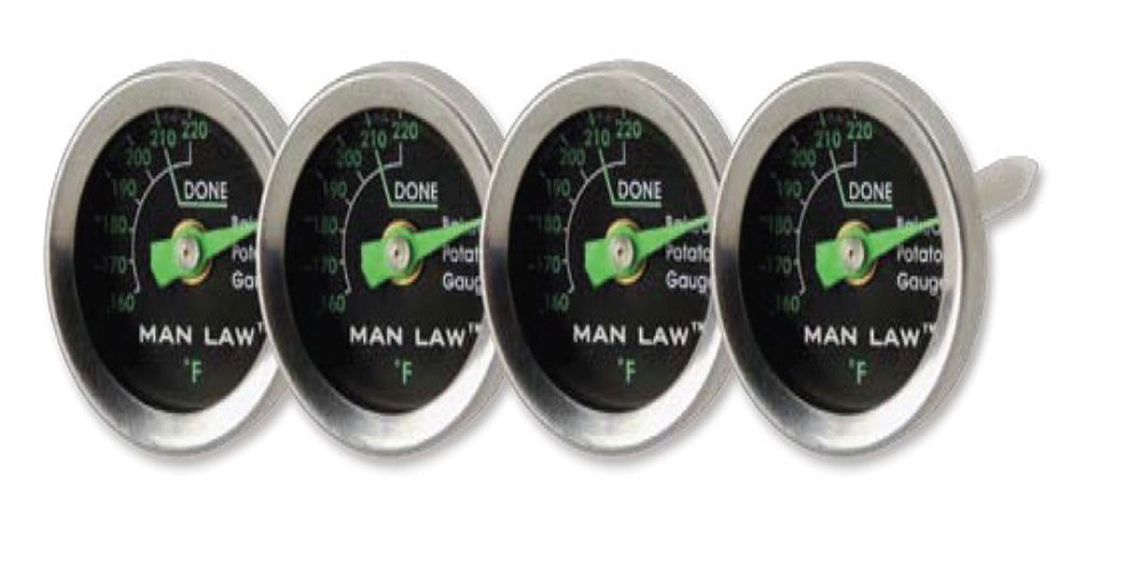 Potato Gauge Series with Glow in the Dark Dial 4/set