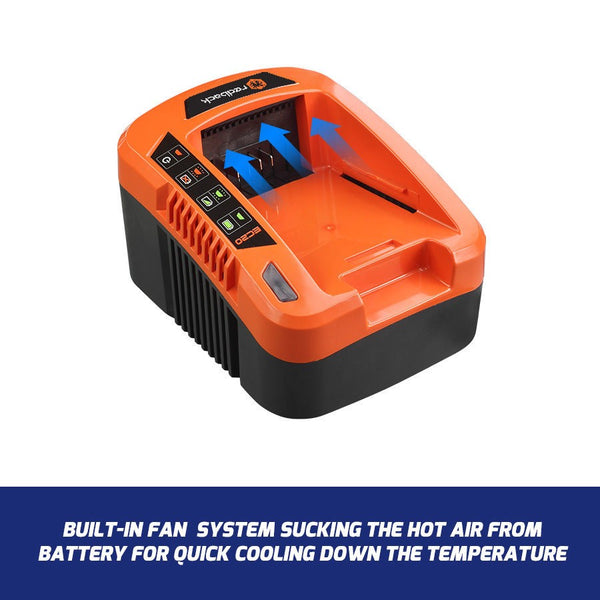 Redback 40V Battery Charger – 2A 80W – Suits Any Redback Battery