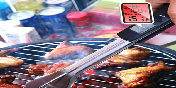 Digital BBQ Tongs MAN LAW MAN-ET492