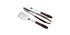 3 Piece Premium Hardwood Handle BBQ Tool Set 