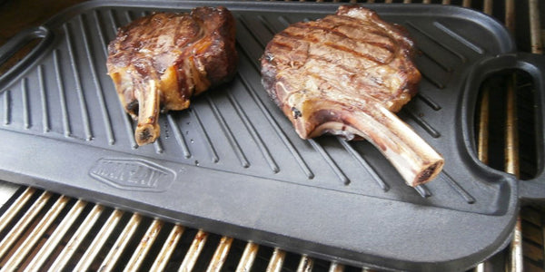 Cast Iron Reversible BBQ Griddle MAN LAW MAN-CG1